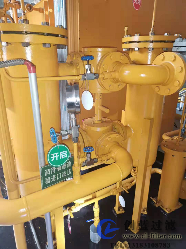 河南某知名電廠現場測繪汽輪機車間并聯油濾芯案